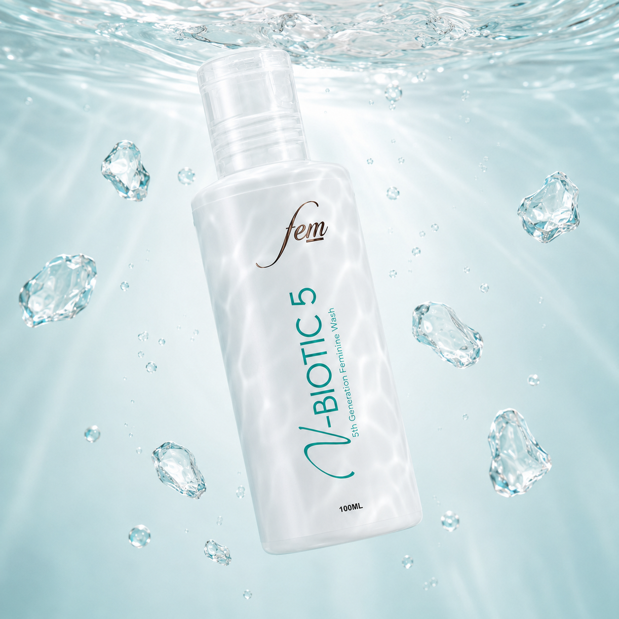 V-Biotic 5 Postbiotic Feminine Wash 100ml - Image 3