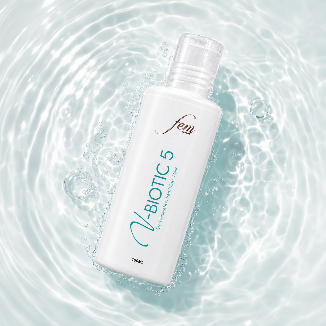 V-Biotic 5 Postbiotic Feminine Wash 100ml - Image 4